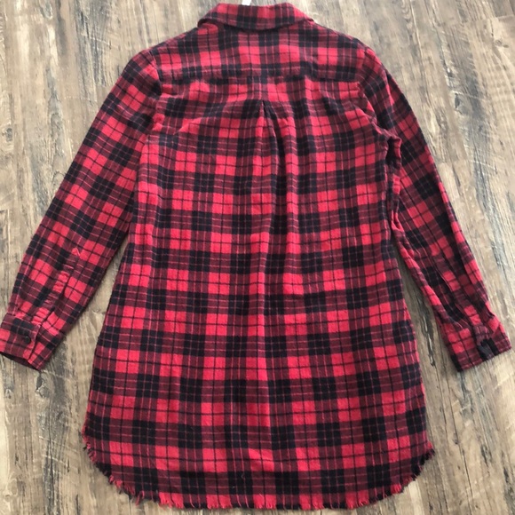 Rebel Sugar red/black plaid tunic - Picture 8 of 13